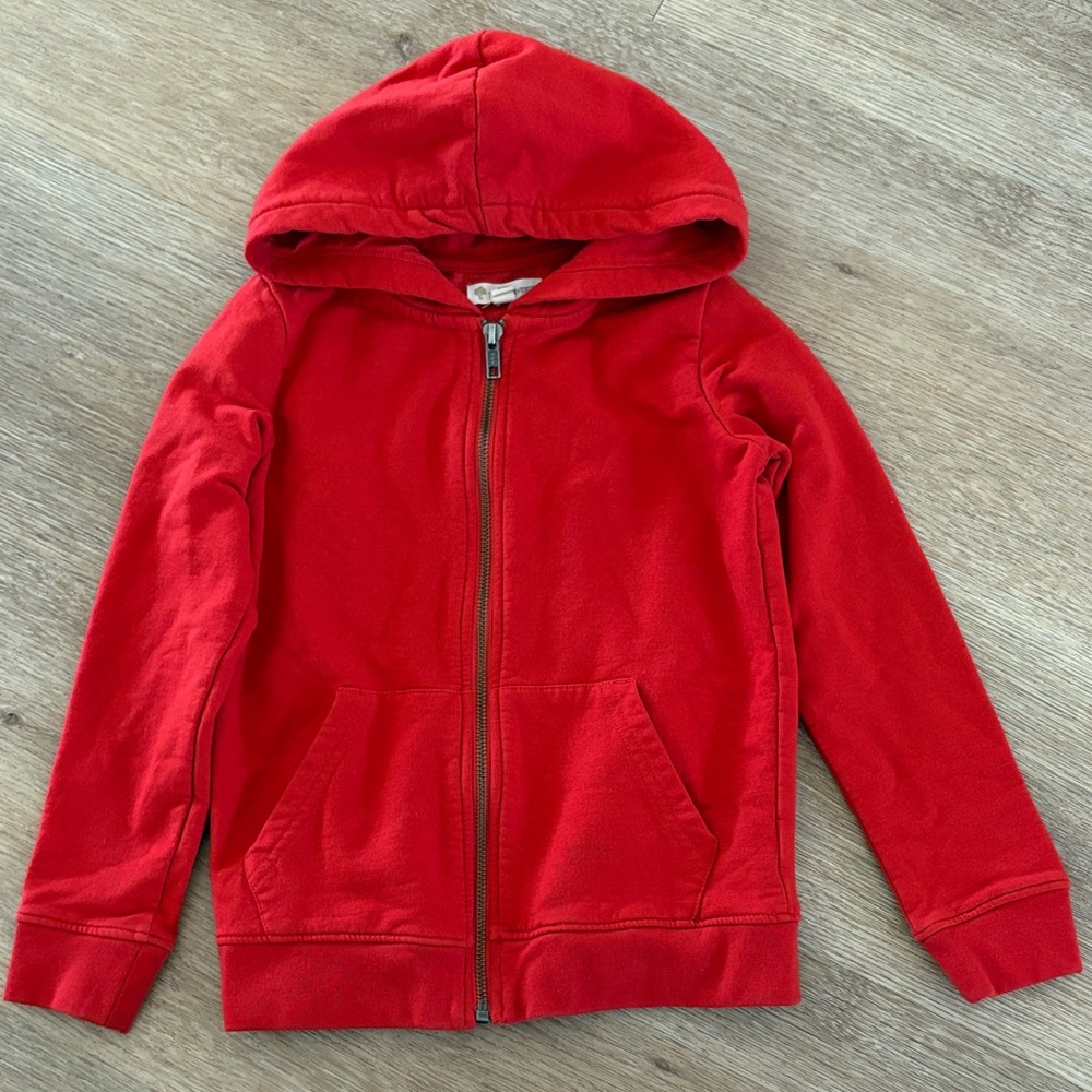 Tucker & Tate Vibrant Red Kids Hoodie, size 6